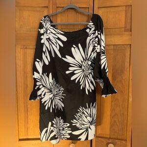 Trina Turk off the shoulder floral dress